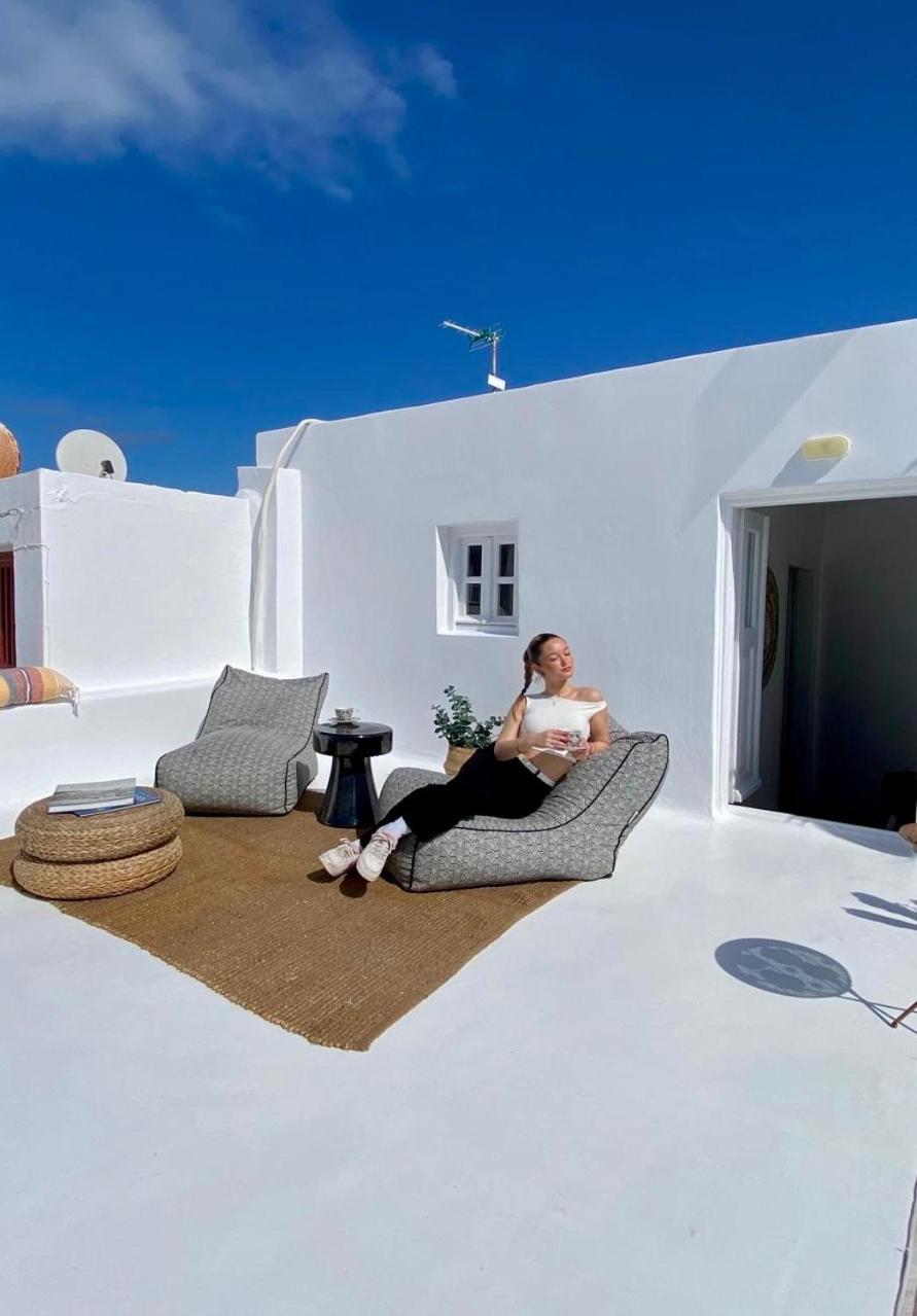 Вилла Mykonos Be Chic Luxury Mansion Mykonos Town Экстерьер фото